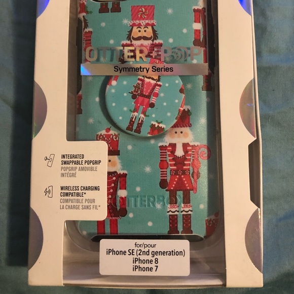 Iphone 8 Otter Box/Popsocket combo case - Picture 1 of 6